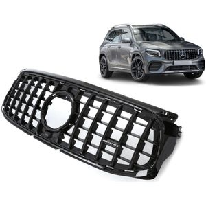 Grill | Mercedes-Benz | GLB-klasse 20- 5d hat. X247 | alleen AMG-Line | PANAMERICANA AMG GT Look | zwart | 04