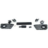 Voorbumper RS3 - Look | Audi A3 2008-2012 Sedan / Sportback / Cabriolet | ABS Kunststof | Grill chroom / zwart | PDC | Inclusief mistlampen