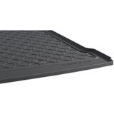 Rubber kofferbakmat | Audi | Q3 11-15 5d suv. / Q3 15-18 5d suv. | hoge laadvloer | zwart | Gledring