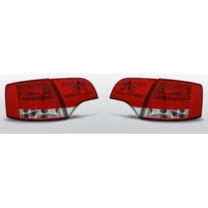 Achterlichten Audi A4 B7 Avant 2004-2008 | LED | rood / wit