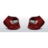 Achterlichten BMW 1-Serie E81 2004-2007 | LED-BAR | rood / wit