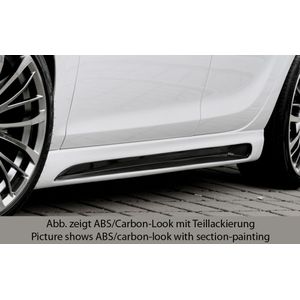 Rieger side skirt | Astra J: 11.08-09.12 (tot Facelift), 10.12- (vanaf Facelift) - 5-drs., Hatchback, Sports Tourer, Sedan | l stuk carbonlook abs | Rieger Tuning