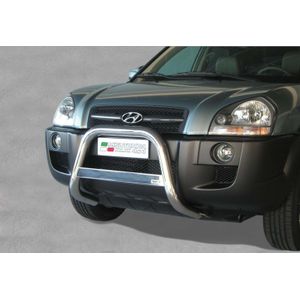 Pushbar | Hyundai | Tucson 04-10 5d suv. | RVS rvs zilver Medium Bar