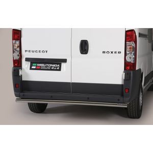 Rear Bar | Peugeot | Boxer Combi 13-14 4d bus. / Boxer Combi 14- 4d bus. | rvs zilver Rear Bar RVS