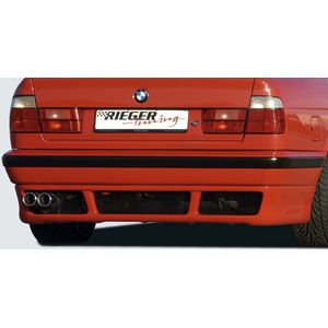 Rieger achteraanzetstuk E39-Look | 5-Serie E34: 00.88-07.96 - Lim., Touring | stuk ongespoten abs | Rieger Tuning