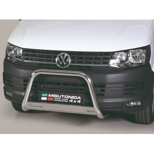 Pushbar | Volkswagen | Transporter Kombi 15-19 4d bus. | rvs zilver Medium Bar RVS CE-keur