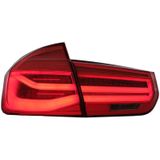 Achterlichten | BMW | 3-serie 12-15 4d sed. F30 / 3-serie 15-19 4d sed. F30 LCI | LCI-Look | LED | Dynamic Turn Signal | LED BAR | FULL LED | rood | 01