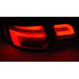 Achterlichten | Audi | A3 Sportback 08-13 5d hat. | type 8P | LED | Dynamic Turn Signal | LED BAR smoke