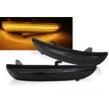 Zijspiegel-knipperlicht | Citroen C3 16-20 5d hat. | Peugeot 2008 13-19 5d suv / 208 12-18 3d hat. / 208 12-19 5d hat. | LED | Dynamic Turn Signal | smoke