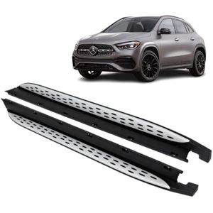 Running Boards | Mercedes-Benz | GLA-klasse 20- 5d hat. | H247 | OEM-Look | Treeplanken | 01