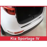 Achterbumperbeschermer | Kia Sportage IV 2016-2018 | geprofileerd/ribben