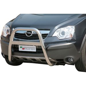 Pushbar | Opel | Antara 07-11 5d suv. | rvs zilver High Medium Bar RVS