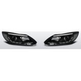 Koplampen Tube Light| Ford Focus MK3 2011-2014 | zwart