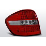 Achterlichten Mercedes M-Klasse W164 2005-2008 | LED | rood / wit