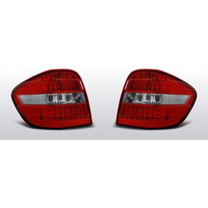 Achterlichten Mercedes M-Klasse W164 2005-2008 | LED | rood / wit
