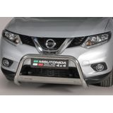 Pushbar | Nissan | X-Trail 14-17 5d suv. / X-Trail 17- 5d suv. | rvs zilver Medium Bar RVS CE-keur