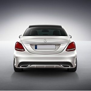 Diffuser | Mercedes-Benz | C-klasse 14-18 4d sed. W205 / C-klasse Estate 14-18 5d sta. | AMG-Look