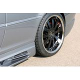Rieger side skirt (185mm) | 3er E46: 02.98-12.01 (tot Facelift), 02.02- (vanaf Facelift) - Cabrio, Compact, Coupé, Lim.  3er E46 M3: 06.00- - Coupé, Cabrio | r stuk ongespoten abs | Rieger Tuning