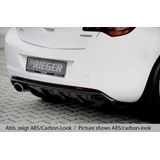Rieger diffuser | Astra J: 11.08-09.12 (tot Facelift) - 5-drs., Hatchback | stuk ongespoten abs | Rieger Tuning