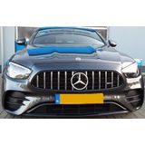 Grill | Mercedes-Benz | E-klasse 20- / E-klasse Cabriolet 20- / E-klasse Coupé 20- / E-klasse Estate 20- | W213 | alleen AMG-Line | PANAMERICANA AMG GT-Look | zwart en chroom | 05