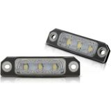 Kentekenverlichting | Ford | Focus 08-10 3d hat. / Focus 08-11 5d hat. / Fusion 05-12 5d mpv. | LED | 01