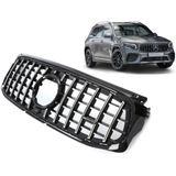 Grill | Mercedes-Benz | GLB-klasse 20- 5d hat. X247 | alleen AMG-Line | PANAMERICANA AMG GT Look | zwart/chroom | 03