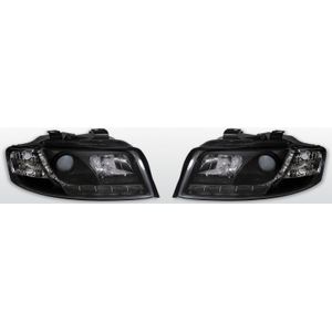 Koplampen Devil Eyes | Audi A4 8E 2001-2004 | LED | zwart