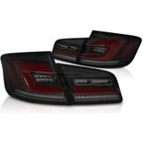 Achterlichten | BMW | 5-serie 10-13 4d sed. F10 / 5-serie 13-17 4d sed. F10 LCI | LED | Dynamic Turn Signal | LED BAR | zwart en smoke