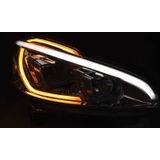 Koplampen | Peugeot | 208 12-15 3d hat. / 208 12-15 5d hat. | LED | Tube Light zwart