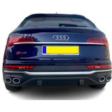 Diffuser | Audi | Q5 Sportback 21- 5d suv | S-Line Look | silver/black