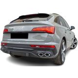 Diffuser | Audi | Q5 Sportback 21- 5d suv | S-Line Look | silver/black