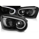 Koplampen | Subaru | Impreza 03-05 4d sed. / Impreza Plus 03-05 5d sta. | type GD | LED | Tube Light | zwart