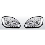 Koplampen Angel Eyes | Mercedes SLK R170 1996-2004 chroom ccfl