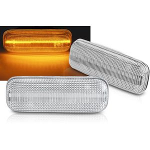 Zijknipperlicht | Mercedes-Benz | M-klasse 01-05 5d suv. W163 / M-klasse 98-01 5d suv. W163 | LED | Dynamic Turn Signal | Helder