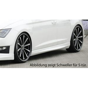 Rieger side skirt | Leon SC (5F) 2012-2018 / Leon SC FR (5F): 2013-2018 / Leon SC Cupra (5F): 2014-2018 | l stuk ongespoten abs | Rieger Tuning