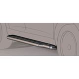 Side Bars | Opel | Monterey LTD 92-98 5d suv. | rvs zilver Pedana RVS