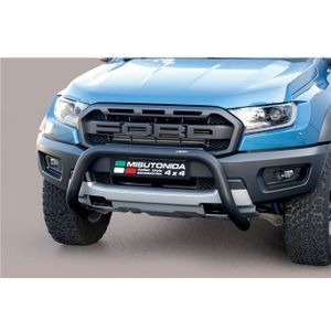 Pushbar | Ford | Raptor 2019- 4d pick-up | RVS Super Bar zwart CE-keur