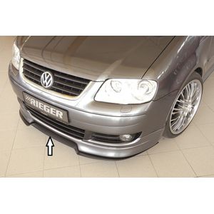 Rieger spoilerzwaard | Touran (1T): 03.03-10.06 (tot Facelift) - Van | stuk carbonlook abs | Rieger Tuning