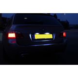 LED Kentekenverlichting | Renault Twingo Clio Megane Laguna Velsatis Master | 18 SMD LED