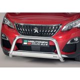 Pushbar | Peugeot | 3008 16- 5d mpv. | RVS rvs zilver Medium Bar CE-keur