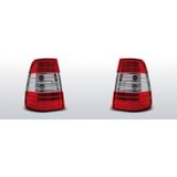 Achterlichten Mercedes E-Klasse W124 1985-1995 | LED | rood / wit