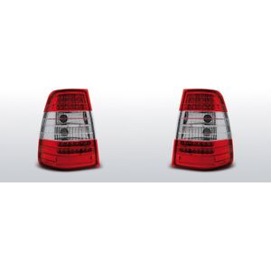 Achterlichten Mercedes E-Klasse W124 1985-1995 | LED | rood / wit