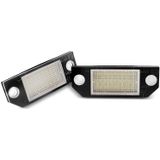 Kentekenverlichting | Ford | Focus 04-08 3d hat. / Focus 04-08 5d hat. / Focus C-MAX 03-07 5d mpv. / Focus Wagon 05-08 5d sta. | LED