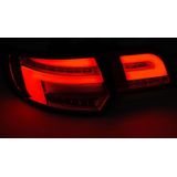 Achterlichten | Audi | A3 Sportback 04-08 5d hat. | type 8P | LED | Dynamic Turn Signal | LED BAR | smoke