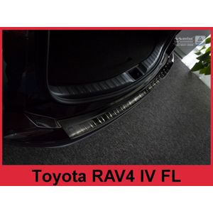 Achterbumperbeschermer | Toyota | RAV4 16-19 5d suv. | RVS zwart