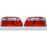 Achterlichten Mercedes E-Klasse W210 1995-2002 | LED | rood / wit