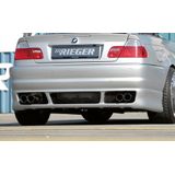 FOX einddemper li./re. 4x76mm Typ13, BMW E46 | 3-Serie E46 - Cabrio, Coupé, Lim. | stuk rvs | Rieger Tuning