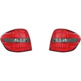 Achterlichten LED | Mercedes ML W164 05-11 | rood - smoke