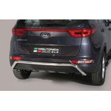 Rear Bar | Kia | Sportage 16-18 5d suv. | RVS rvs zilver Rear Bar