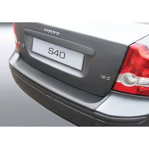 Achterbumper Beschermer | Volvo S40 2004-2007 | ABS Kunststof | zwart